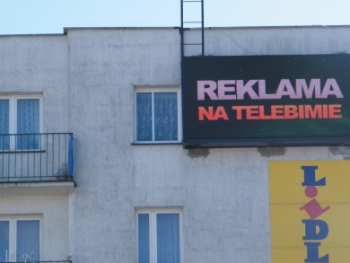 Telebim Polska, 1-go Maja,Szczytno