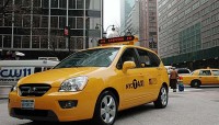 Ledowy panel TAXI