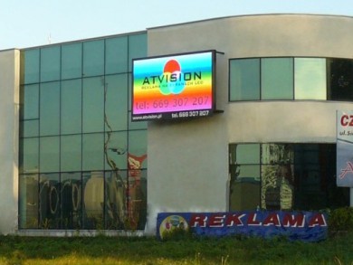 Telebim Mostowa 1a,Zduńska Wola