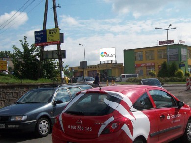 Telebim główne Rondo,Żukowo